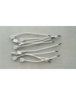 10 pieces of 4-pin female RGB LED cable wire connector