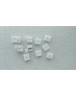 10 pieces of 4-pin non-solder 10mm 5050 RGB LED connector