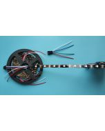 12V 5 meters 150 LEDs WS2815 black FPCB IP20 non-waterproof RGB 5050 LED dream color light strip