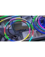 24V 20 meters 7x14mm 1200 LEDs WS2811 RGB 5050 LED neon light strip