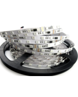 24V 5-meter 300 LEDs IP20 non-waterproof TM1914 integrated lighting effects RGB 5050 strip