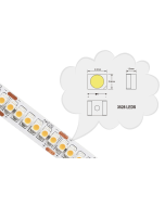 24V 5 meters 1200 LEDs IP20 non-waterproof flexible SMD 3528 LED warm white light strip