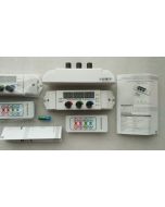 2.4GHz RF wireless remote triple rotary knobs RGB LED controller