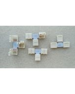 3-pin 10mm width LED strip free soldering connectors