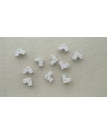 L shape 2-pin connectors