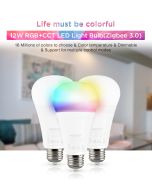 MiLight Fut105Z MiBoxer 12W RGB+CCT futLight LED bulb (Zigbee 3.0)