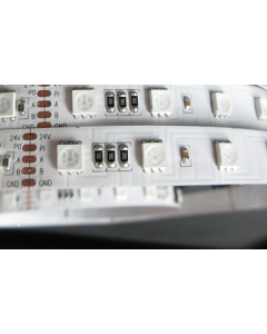 24V 5 meters 300 LEDs IP20 non-waterproof smart digital DMX512 RGB 5050 LED strip