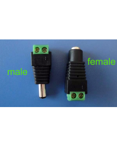 100 pieces of DC female male connector