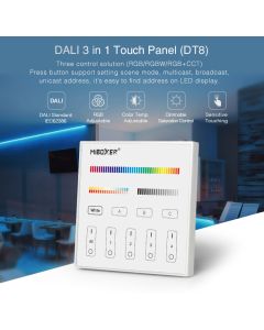 MiBoxer DP3S MiLight DALI 3 in 1 touch panel DT8 type LED controller