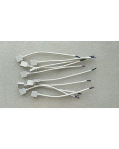 10 pieces of 4-pin female RGB LED cable wire connector