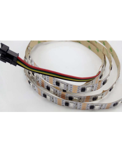 12V 5 meters 240 LEDs non-waterproof smart digital CS8208 RGB 5050 LED light strip