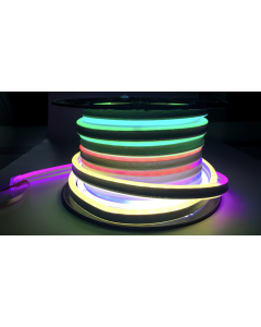 12V 5 meters 300 LEDs 15x25mm SM16703 RGB 5050 LED neon light strip