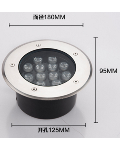 12x1W high power LED