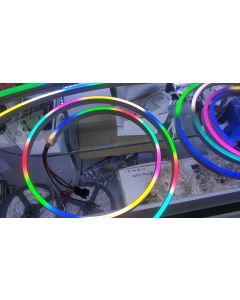 24V 20 meters 7x14mm 1200 LEDs WS2811 RGB 5050 LED neon light strip
