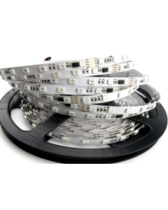24V 5-meter 300 LEDs IP20 non-waterproof TM1914 integrated lighting effects RGB 5050 strip