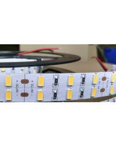 24V 5 meters 600 LEDs 120LEDs/M dual row SMD 5630 flexible warm white light strip