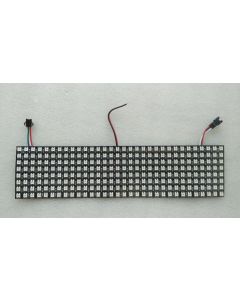 32x8 digital WS2812B programmable 256 pixels RGB LEDs panel display light