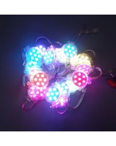 50mm 24V B C D E F type DMX512 UCS512 RGB 5050 LED point light