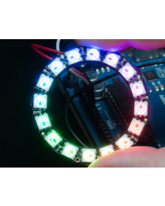 5V 16 LEDs digital WS2812B programmable pixel LED light ring
