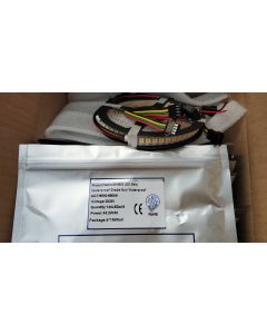 5V 1 meter 144 LEDs ip20 rated non waterproof programmable SK9822 pure white light 5050 LED strip