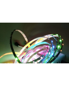 5V 1 meter 90 LEDs IP20 non-waterproof smart addressable SK6812 RGB 3535 LED strip, 5mm width FPCB