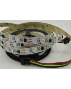 5V 5 meters 100 LEDs IP20 non-waterproof TM1914 integrated lighting effects RGB 5050 strip