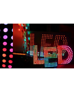 80mm 24V B C D E F type 20 nodes DMX512 RGB 5050 LED point light