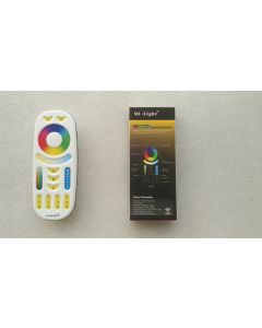 FUT092 2.4GHz 4-zone touch panel RGB + CCT control remote