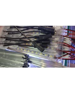 IP65 glue waterproof 12V 1 meter 72 LEDs SMD 5050 LED rigid light strip