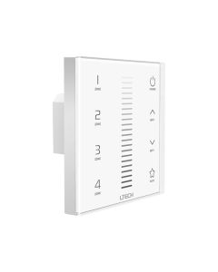 LTech EX5 European style 4-zone LED dimming touch panel controller