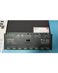 LTech LT-924-OLED 24 channels Constant Voltage DMX decoder with OLED display