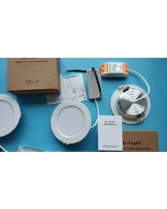 MiLight FUT061 MiBoxer 9W RGB+CCT LED downlight