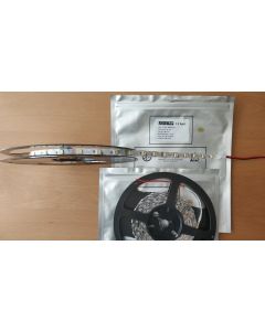 S shape bendable 12V 5050 LED pure white light strip