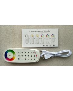 T3M RF wireless 2.4G synchronization RGB LED touch control remote