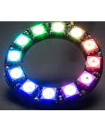 5V 12 LEDs programmable WS2812B dream color LED light pixel ring
