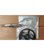 S shape bendable 12V 5050 LED pure white light strip