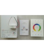 UX8 RGBW 4 zones DMX in-wall touch panel LED controller