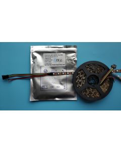 12V 300 LEDs IP20 non-waterproof black FPCB CS8812 addressable light strip