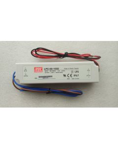 IP67 level Mean Well LPC-60 single output switching power supply