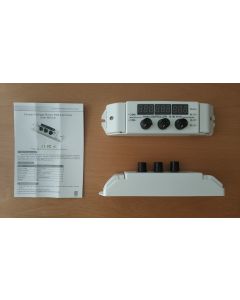 triple rotary knobs 3 channels RGB LED light controller